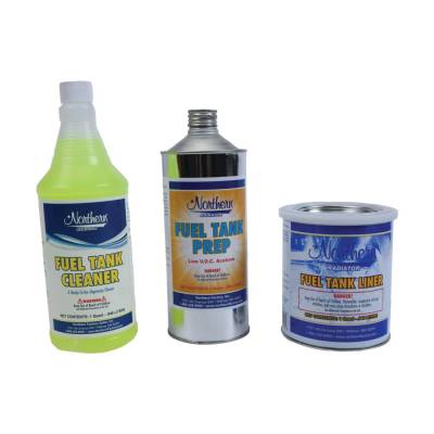 Rareelectrical - Fuel Tank Liner Kit Compatible With Farm Tractor Automotive Metal Fuel Tanks 12 To 20 Gallon Cleaner - Image 2