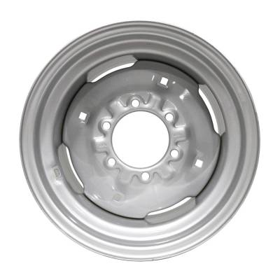 Rareelectrical - Front Tractor Wheel Rim 16" X 8" 6-Lug Compatible With 1963-1988 Massey Ferguson 410 510 540 550 750 - Image 2