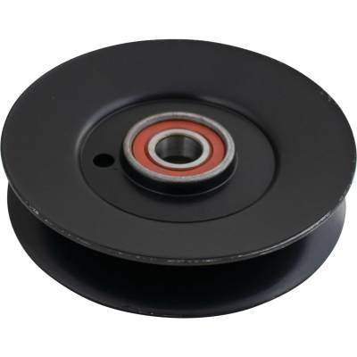 Rareelectrical - Heavy Duty V-Idler Pulley Compatible With Exmark Lazer Z Xs Lxs31bv605 Lxs31bv665 Lxs35bv605 - Image 2