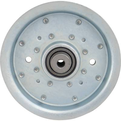 Rareelectrical - Heavy Duty Flat Idler Pulley Compatible With Scag Jacobsen Walk Behind Zero Turn 52 61 72 In 5 7/8 - Image 3