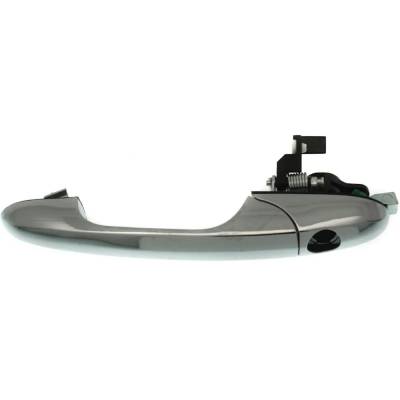 Rareelectrical - Front Left (Driver Side) Exterior Door Handle Compatible With 1957-2019 Fiat 500 Chrome With Key - Image 4