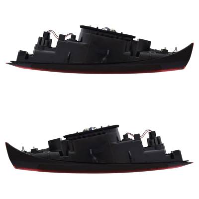 Rareelectrical - New Pair Of Tail Lights Compatible With Toyota Highlander Limited Sport Utility Highlander Platinum - Image 5