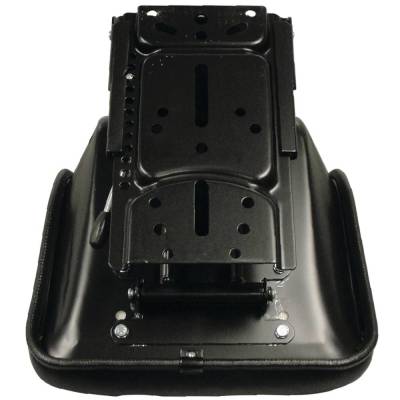 Rareelectrical - Economy Black Compact Narrow Mechanical Suspension Pan Seat Low Back 5-7/8 Fore Aft Compatible With - Image 2
