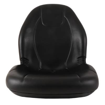 Rareelectrical - Black Mid-Back Compact Tractor Seat Compatible With John Deere 655 755 856 855 955 4200 4210 4300 - Image 2