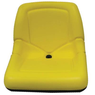 Economy Yellow Low Back Seat Plastic Pan With Drain Compatible With 2003-2010 John Deere L100 L105