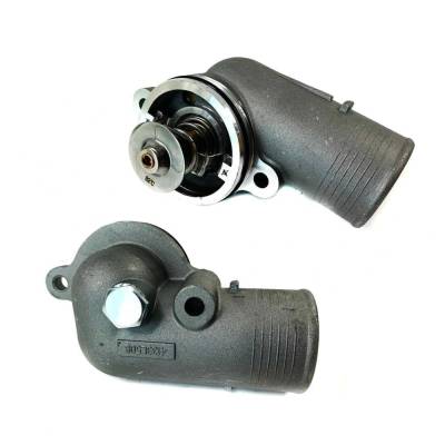 Engine Thermostat Assembly Compatible With Caterpillar M313c/M315c 2004-2010 180°F W/Housing 3054C