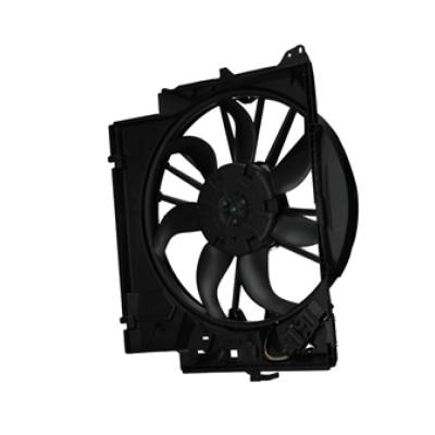 Rareelectrical - A/C Condenser Fan Assembly Compatible With 2007 2008 2009 2010 2011 2012 2013 Bmw 335I 335Is 135I - Image 2