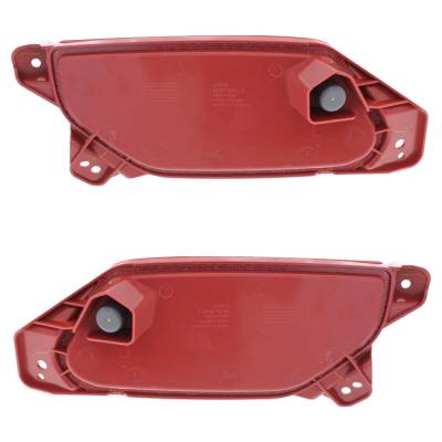 Rareelectrical - Rear Left And Rear Right Bumper Reflector Compatible With Acura Mdx Sh-Awd Mdx Base 2014-2016 By - Image 5