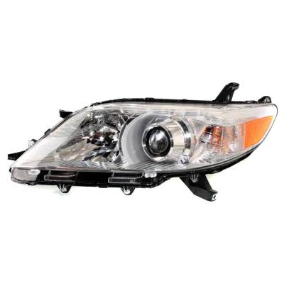 Left Headlight Assembly Compatible With 2011-2020 Toyota Sienna Xle Limited Mini Passenger Van 3.5L