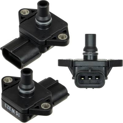 Rareelectrical - Map Sensor Assembly 1-Port Compatible With 2005-2010 Volvo S40 V50 I 2.4I Addition 2.4L L5 Dohc - Image 3