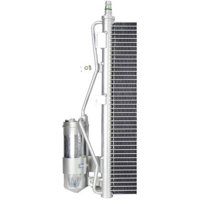 Rareelectrical - A/C Condenser Compatible With 2003-2005 Volvo Xc90 All Engines Parallel Flow W/ Receiver Drier 683Mm - Image 2