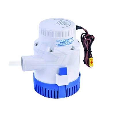 3000 Gph Non-Automatic Marine Bilge Pump Compatible With 12V Dc Submersible Boat Water Pump 1-1/2