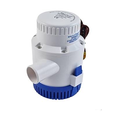 3700 Gph Non-Automatic Marine Bilge Pump Compatible With 12V Dc Submersible Boat Water Pump 1-1/2