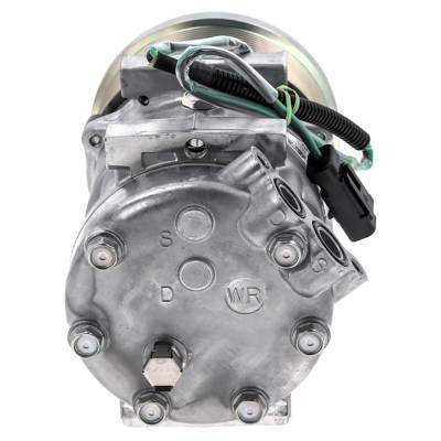 Rareelectrical - A/C Compressor Compatible With Caterpillar 320D2 323D2 326D2 329D2 330D2 323F 326F 330F Excavator - Image 4