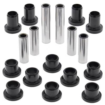 Complete 18-Piece Rear Irs Bearing & Bushing Assembly Kit Compatible With 2004-2017 Arctic Cat 550