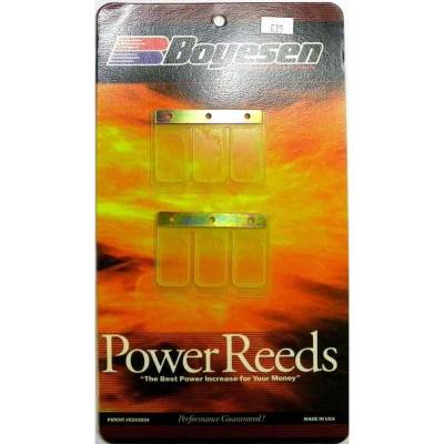 Power Reed Petals Dual-Stage Fiberglass Compatible With 1989-1993 Kawasaki Kx125 Kx125-F1 G1 H1 H2