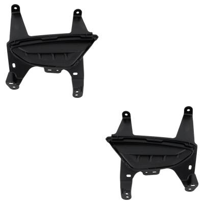 Front Left And Front Right Fog Light Cover Compatible With Chevrolet Equinox Lt 4 Cyl 1.5L Equinox