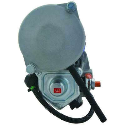 Rareelectrical - 24V Starter Motor Compatible With 670G 672G 770G 772G 870G 872G Motor Grader 9.0L Diesel Clockwise - Image 5