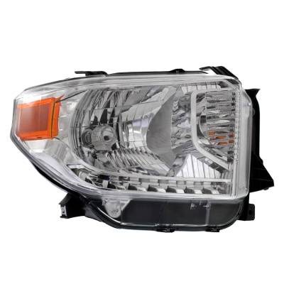 New Passenger Side Halogen Headlight Compatible With Toyota Tundra Limited 2014-2015 By Part Number