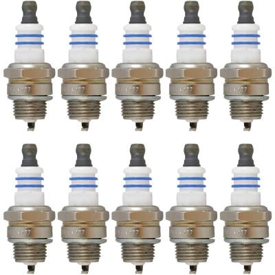 Rareelectrical - Hedge Trimmer Spark Plug Pack Of 10 Compatible With Stihl Hs45 Hs75 Hs80 Hs85 Hl45 Ht75 Ht250 Wsr6f - Image 1