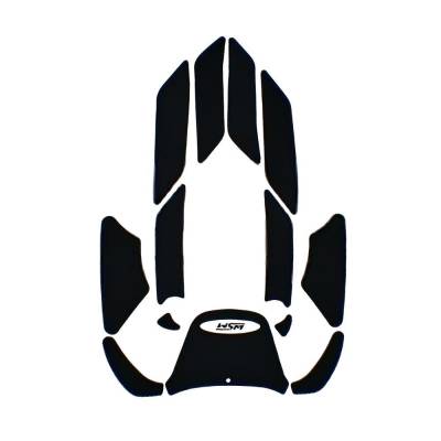 Traction Mat Compatible With 1999-2004 Yamaha Suv 1200 Waverunner 1131Cc 2-Stroke Triple Black Eva