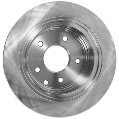 Rareelectrical - New Solid Brake Disc Compatible With Nissan Altima Sr 4 Cyl 2.5L Maxima Sl 6 Cyl 3.5L Altima Sr 6 - Image 3