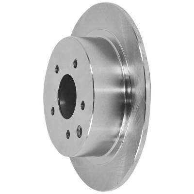 Rareelectrical - New Solid Brake Disc Compatible With Nissan Altima Sr 4 Cyl 2.5L Maxima Sl 6 Cyl 3.5L Altima Sr 6 - Image 4