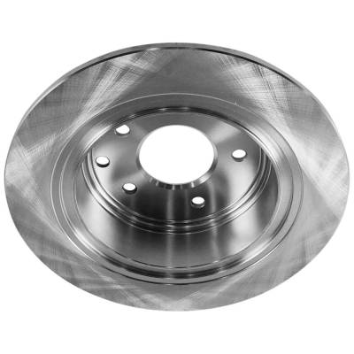 Rareelectrical - New Solid Brake Disc Compatible With Nissan Altima Sr 4 Cyl 2.5L Maxima Sl 6 Cyl 3.5L Altima Sr 6 - Image 5