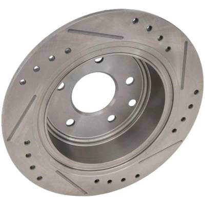 Rareelectrical - New Solid Brake Disc Compatible With Nissan Juke Sl 4 Cyl 1.6L Maxima Se 6 Cyl 3.5L Altima Sr 6 3.5L - Image 2