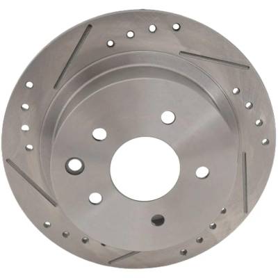 Rareelectrical - New Solid Brake Disc Compatible With Nissan Juke Sl 4 Cyl 1.6L Maxima Se 6 Cyl 3.5L Altima Sr 6 3.5L - Image 3