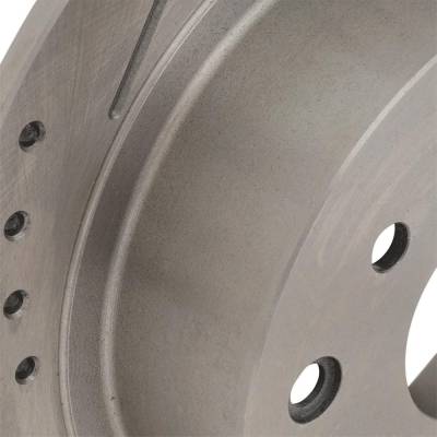 Rareelectrical - New Solid Brake Disc Compatible With Nissan Juke Sl 4 Cyl 1.6L Maxima Se 6 Cyl 3.5L Altima Sr 6 3.5L - Image 4