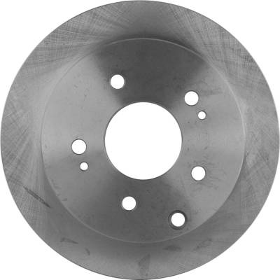Rareelectrical - New Solid Brake Disc Compatible With Mitsubishi Eclipse Gs 4 Cyl 2.4L Galant Es 4 Cyl 2.4L Eclipse - Image 1
