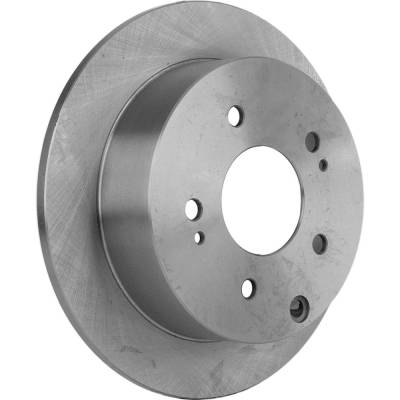 Rareelectrical - New Solid Brake Disc Compatible With Mitsubishi Eclipse Spyder Gs Sport 4 Cyl 2.4L Galant Ls 6 Cyl - Image 2