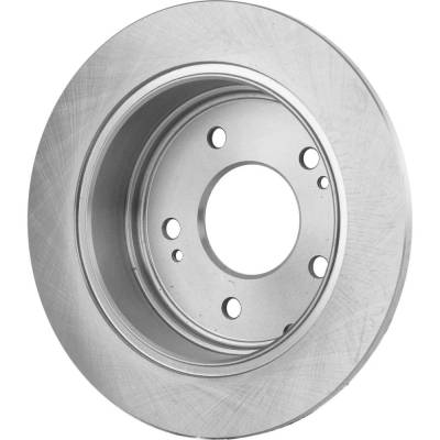 Rareelectrical - New Solid Brake Disc Compatible With Mitsubishi Eclipse Spyder Gs Sport 4 Cyl 2.4L Galant Ls 6 Cyl - Image 4