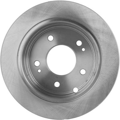 Rareelectrical - New Solid Brake Disc Compatible With Mitsubishi Eclipse Spyder Gs Sport 4 Cyl 2.4L Galant Ls 6 Cyl - Image 5