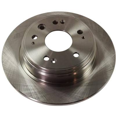 Rareelectrical - New OEM Grade Solid Brake Disc Compatible With Honda Cr-V Ex 4 Cyl 2.4L Cr-V Lx 4 Cyl 2.4L 2002-2004 - Image 1