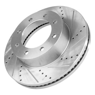 Rareelectrical - New OEM Grade Performance Rotor Brake Disc Compatible With Ford F-350 Super Duty Lariat 8 Cyl 7.3L - Image 8