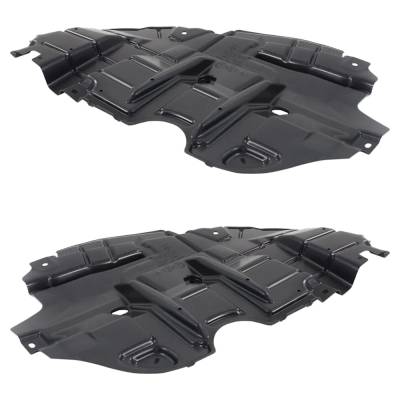 Rareelectrical - Engine Under Cover Compatible With 2018 Toyota Avalon Left And Right 2.5L 4-Cyl 3.5L V6 Bolt-On OEM - Image 3