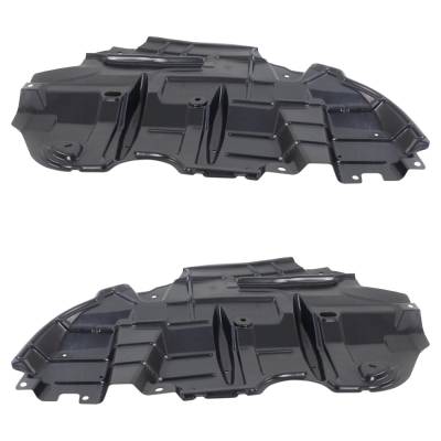 Rareelectrical - Engine Under Cover Compatible With 2018 Toyota Avalon Left And Right 2.5L 4-Cyl 3.5L V6 Bolt-On OEM - Image 5