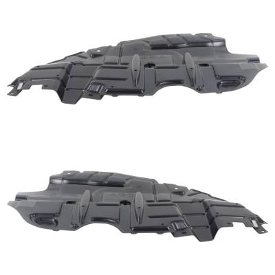 Engine Under Cover Compatible With 2016 Toyota Avalon Left And Right 2.5L 4-Cyl 3.5L V6 Bolt-On OEM