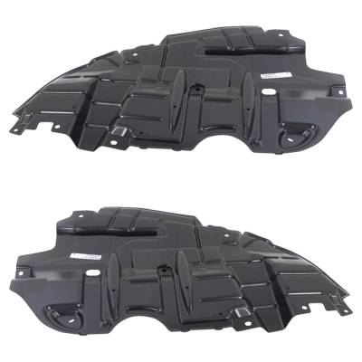 Rareelectrical - Engine Under Cover Compatible With 2016 Toyota Avalon Left And Right 2.5L 4-Cyl 3.5L V6 Bolt-On OEM - Image 4