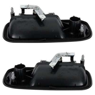 Rareelectrical - New Front Left And Right Exterior Door Handle Compatible With 2003-2009 Chevrolet C4500 Chevrolet - Image 5