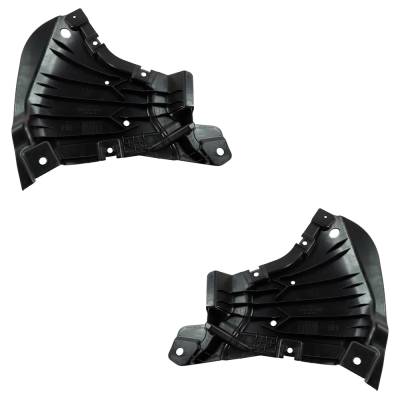 Rareelectrical - Engine Splash Guard Under Cover Compatible With Front Right Outer 3.0L V6 2.0L 4-Cyl Bolt-On OEM - Image 2