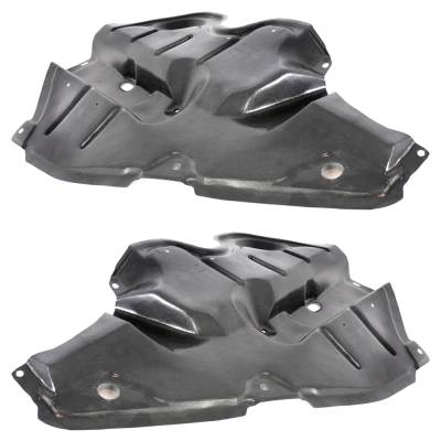 Rareelectrical - Engine Under Cover Fits 2009-2016 Toyota Venza Left And Right 2.7L 4-Cyl 3.5L V6 Bolt-On OEM - Image 2