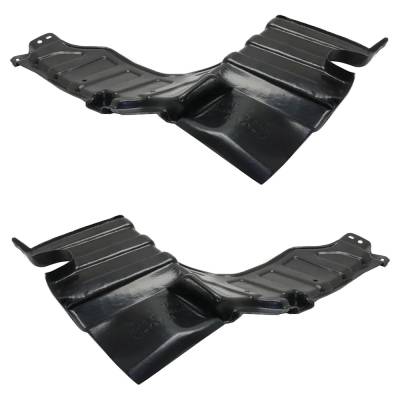 Rareelectrical - Engine Under Cover For 2014 Kia Forte Forte5 Left And Right 2.0L 4-Cyl 1.8L 4-Cyl Bolt-On OEM - Image 2