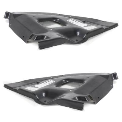 Rareelectrical - Engine Under Cover Compatible With 2000 Mitsubishi Eclipse Left And Right 2.4L 4-Cyl 3.0L V6 Bolt-On - Image 2