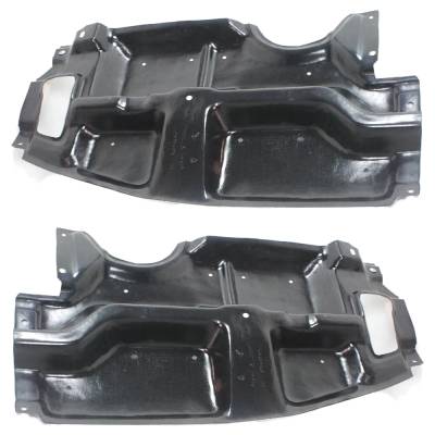 Rareelectrical - Engine Under Cover Compatible With 2005-10 Scion Tc Left And Right 2.4L 4-Cyl Bolt-On OEM 5144121030 - Image 2