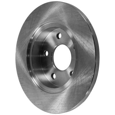 Rareelectrical - New Solid Brake Disc Compatible With Chevrolet Pontiac Saturn Aura Xr 6 Cyl 3.6L Malibu Ls 4 Cyl - Image 2