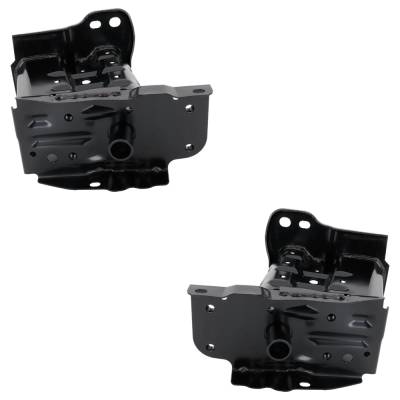 Rareelectrical - Front Left And Front Right Bumper Reinforcement Bracket Compatible With Toyota Prius Xle 4 Cyl 2.0L - Image 2