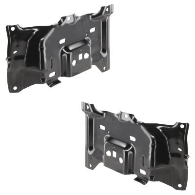 Front Left And Front Right Bumper Bracket Compatible With Ford Lincoln Escape Se Sport Hybrid 4 Cyl